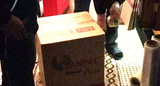 广州市国际搬家到香港包装案例