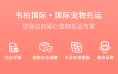 韦柏国际·国际宠物托运介绍