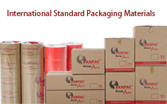 International standard packaging materials